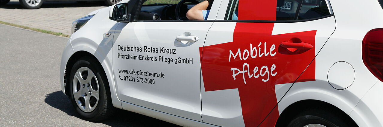 Auto des Ambulanten Pflegedienstes